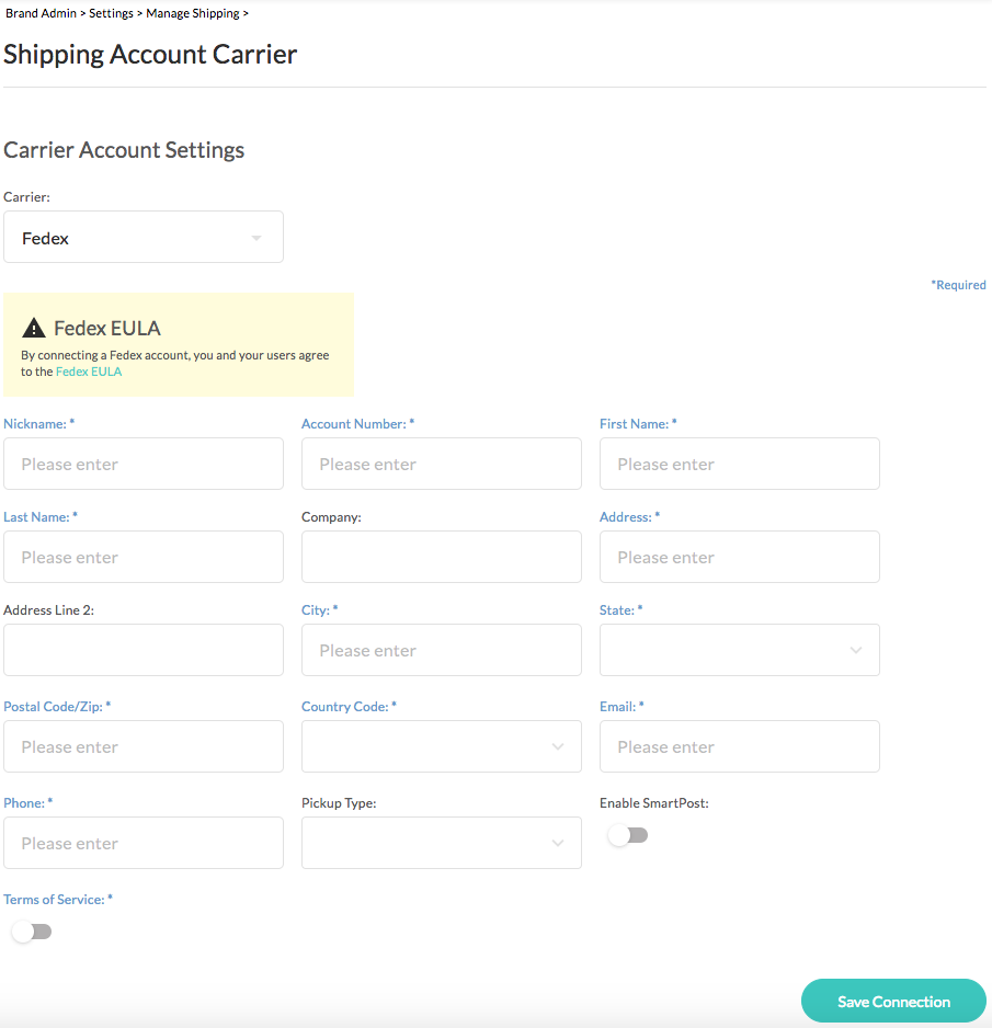 how to connect your shipper nuorder help desk home how to connect your shipper nuorder