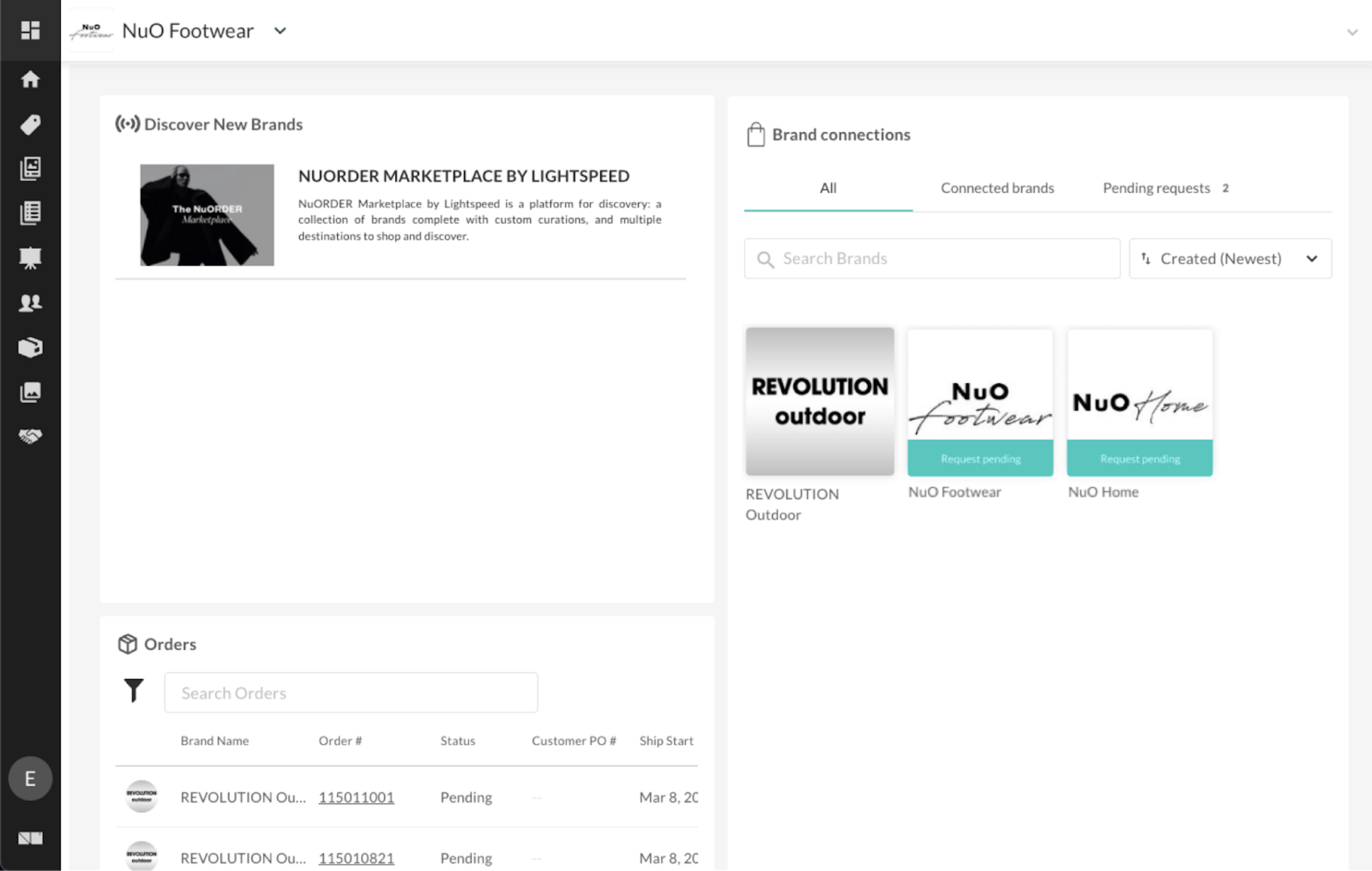 Buyer Dashboard.