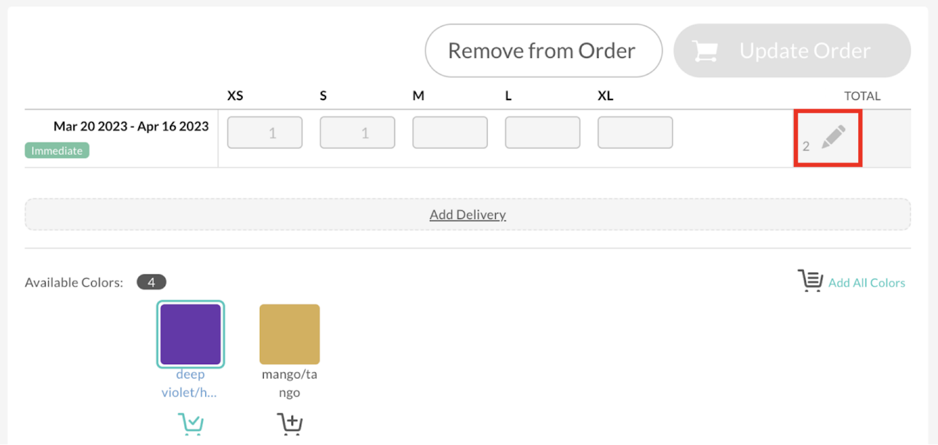 Product Details page.
