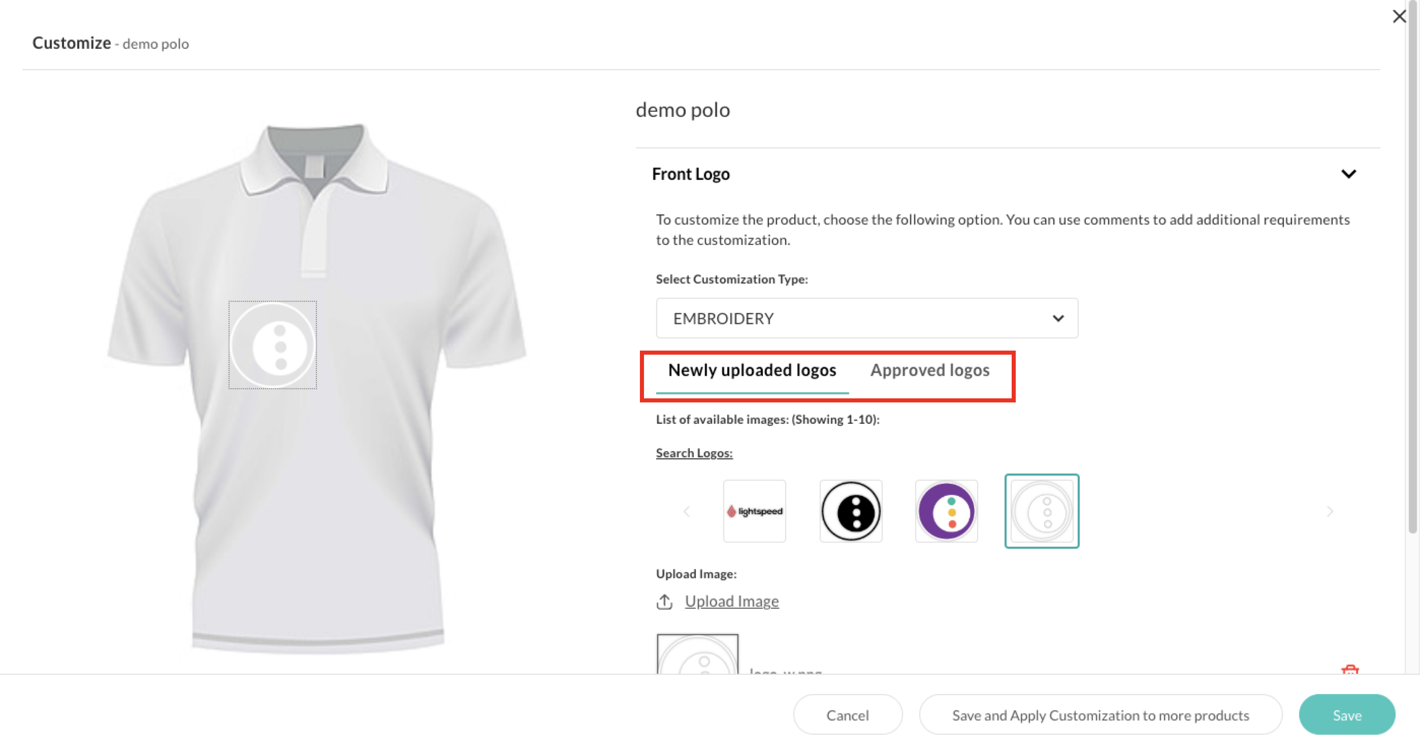 Customizable product.