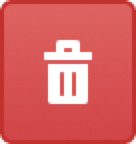 Trash icon.