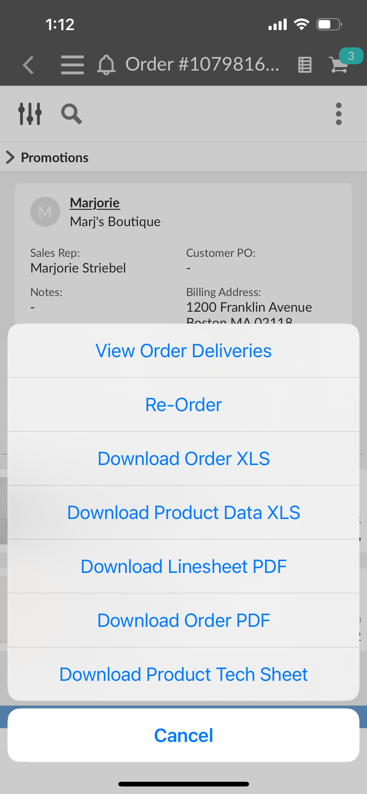 Orders 3.