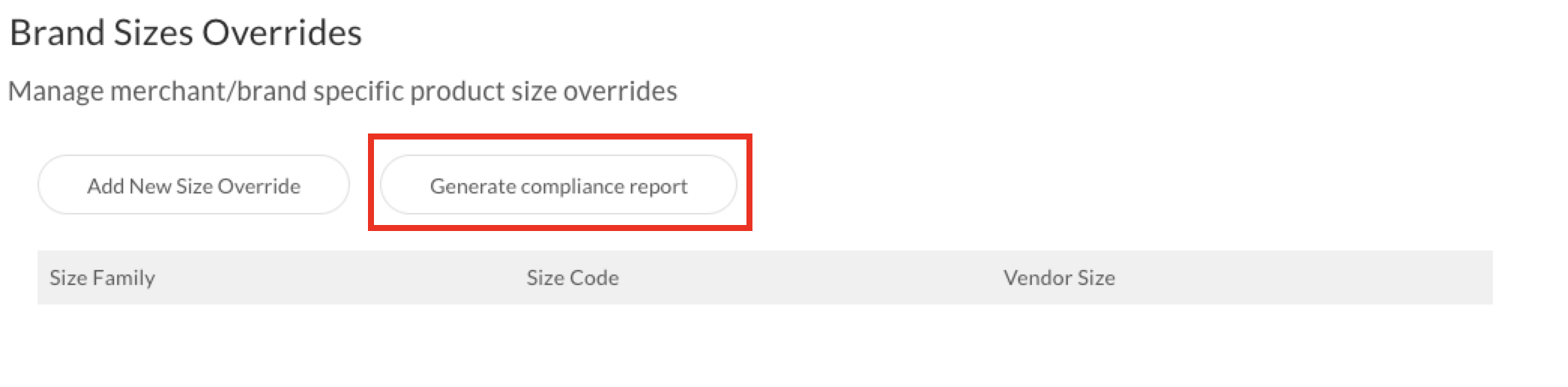 Generate compliance report.