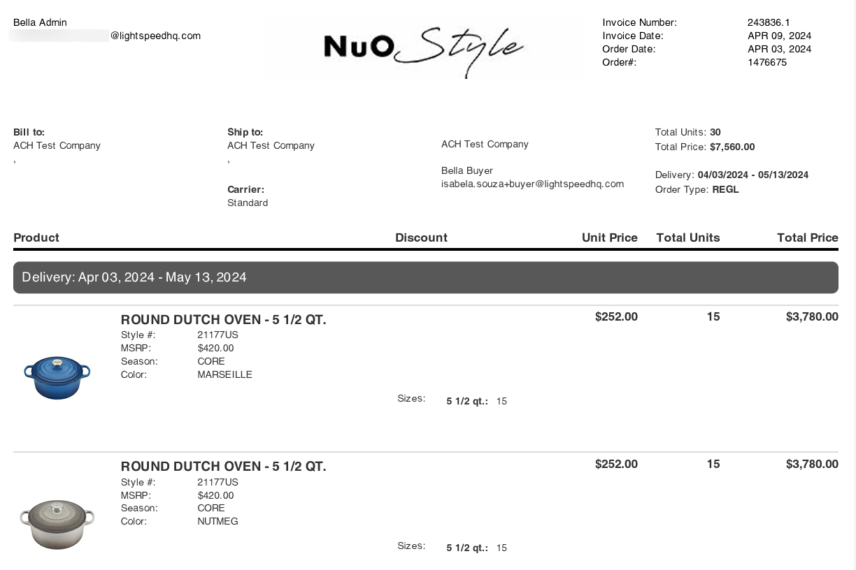 Image of an invoice PDF.