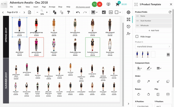 Whiteboard design tools.