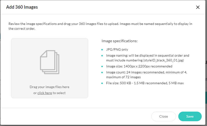 Example file requirements.
