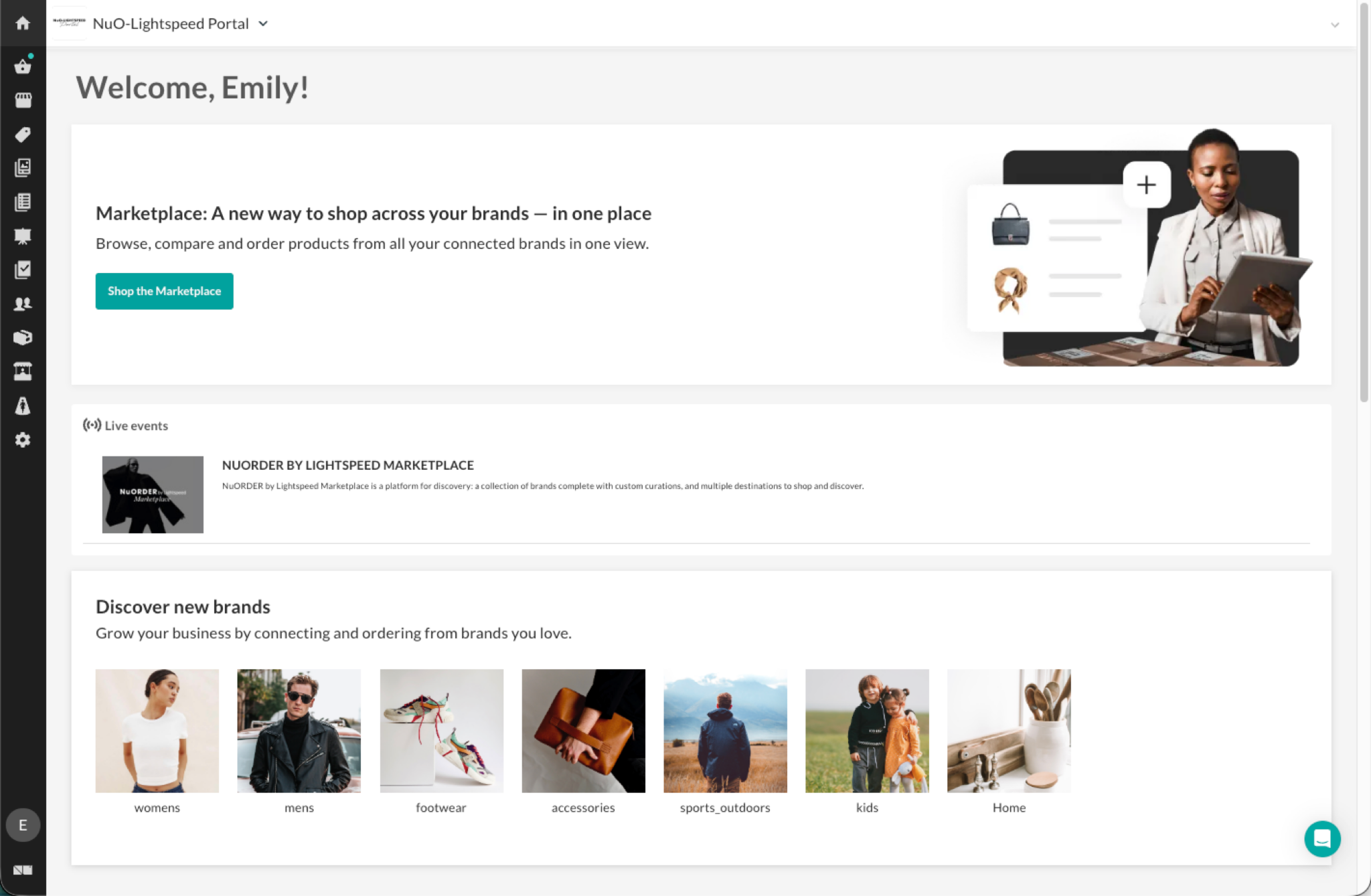 Image of Marketplace links.