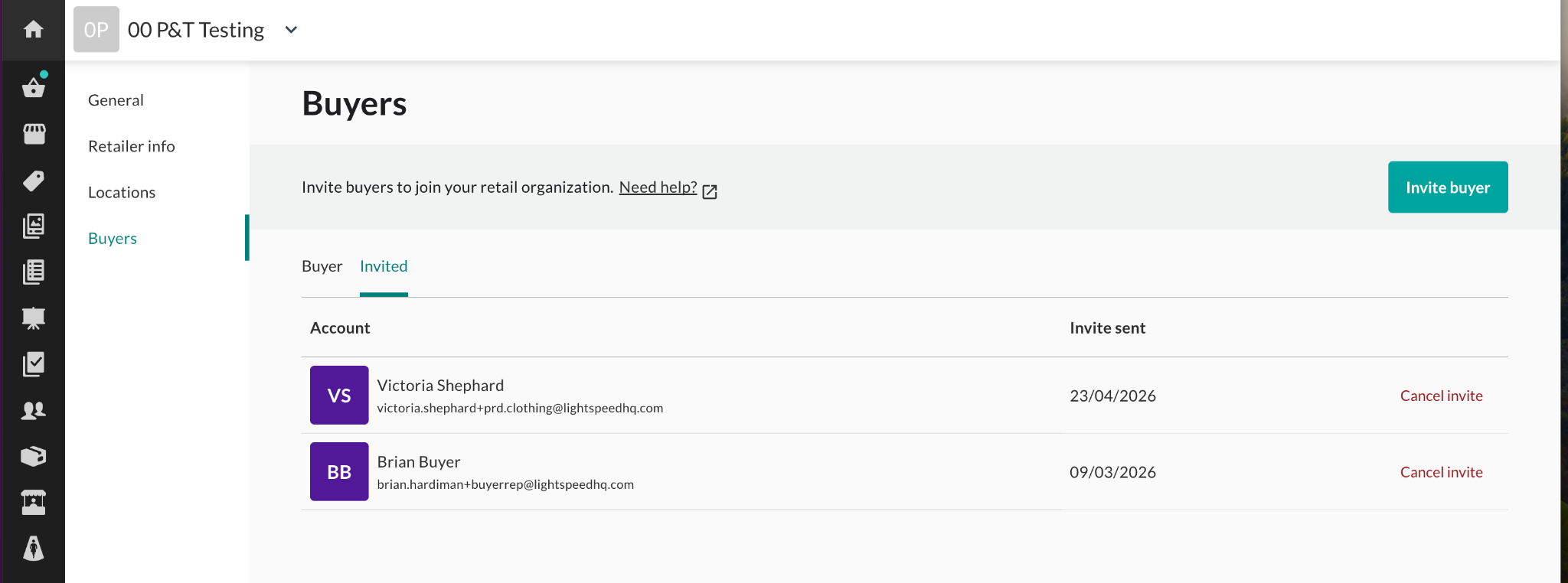 Image of Buyers in a Retail profile.