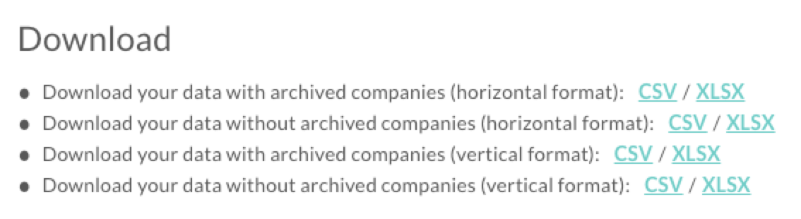 Image of Download company data.