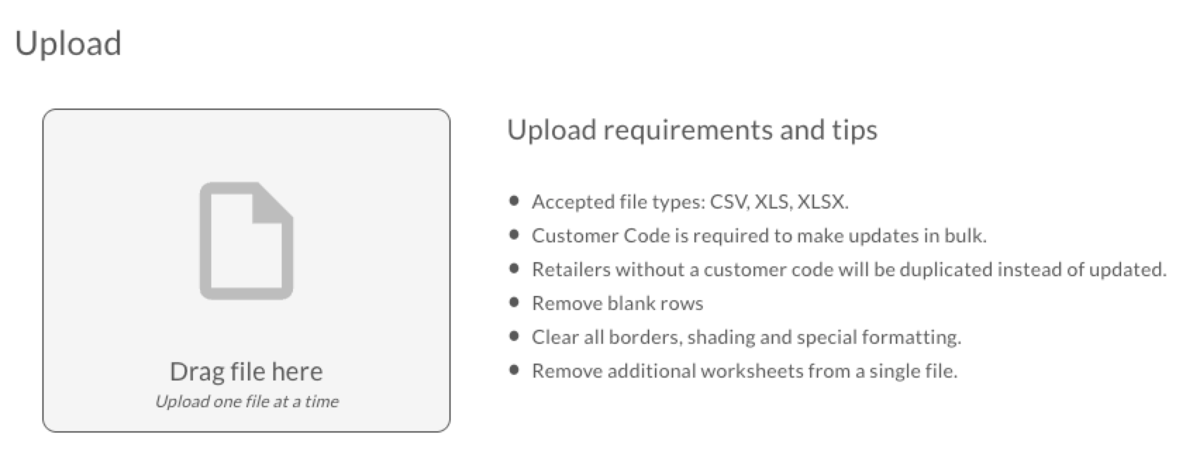 Image of Upload company data.