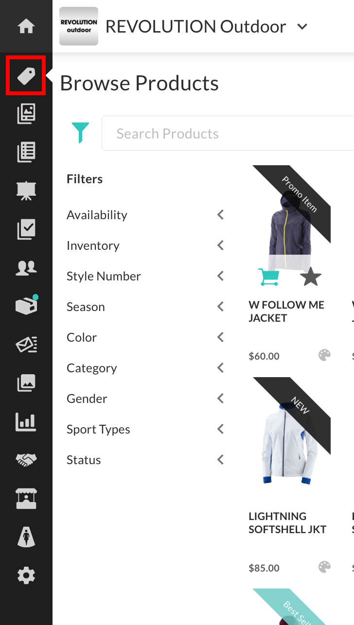 Hide deliveries filter in product gallery enabled.