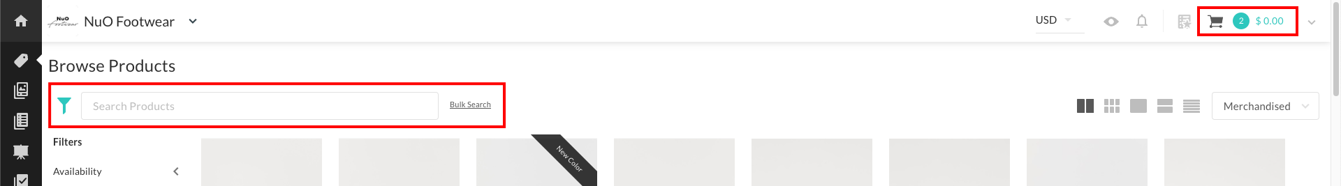 Search and Working Order.
