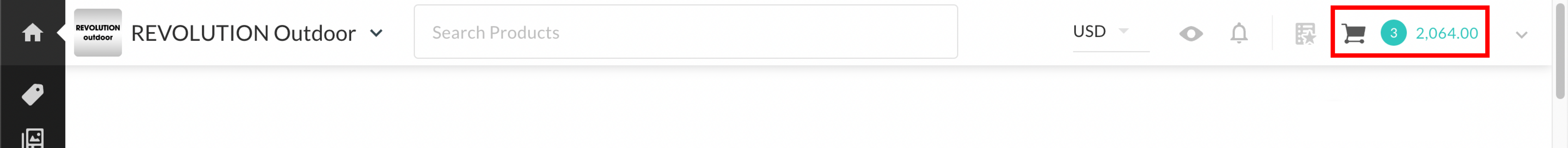 Cart icon.