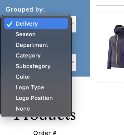 Group by in Order Details.