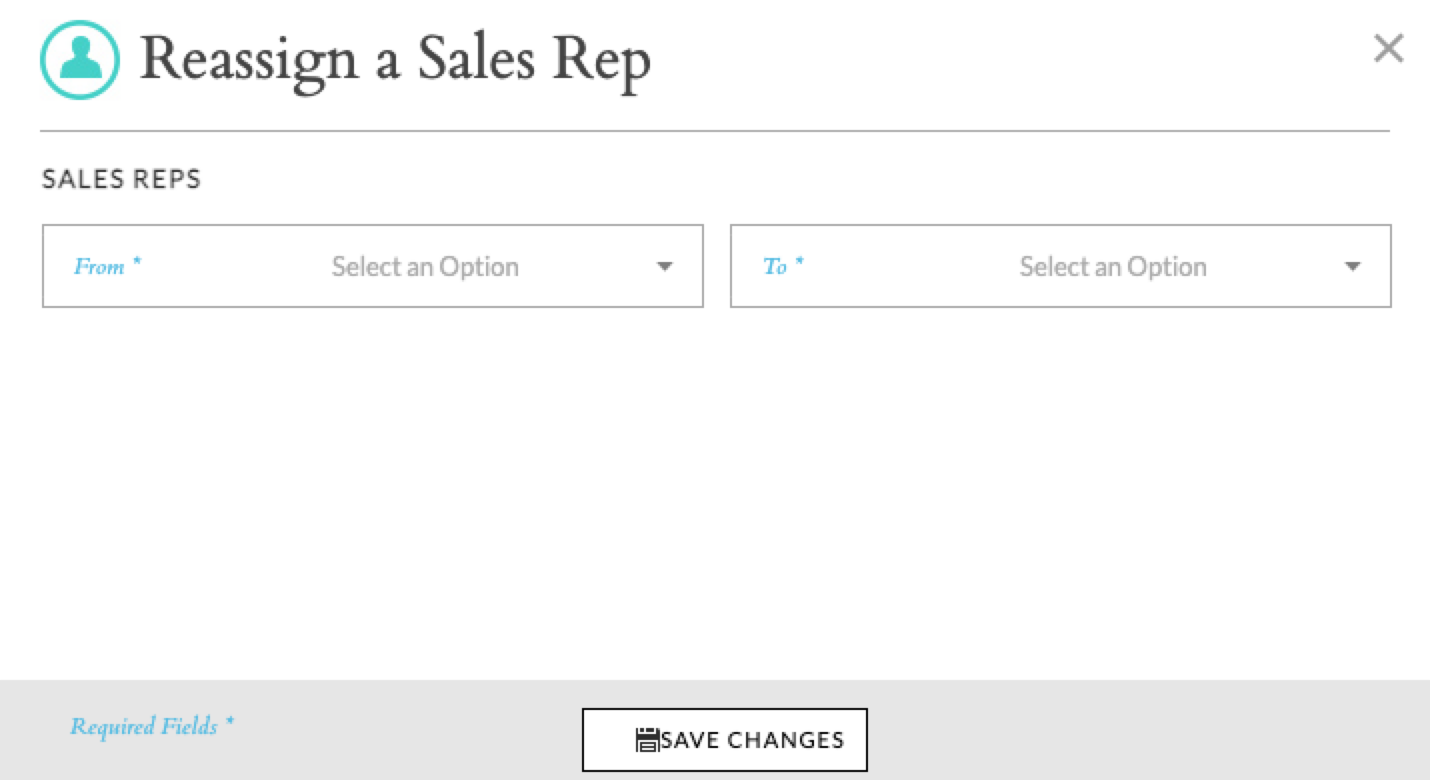 Select a user.
