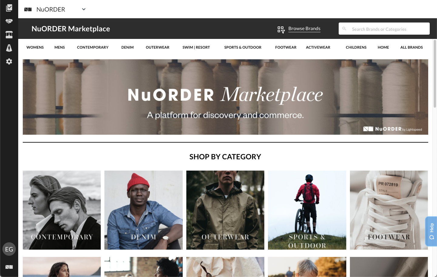NuORDER Marketplace.